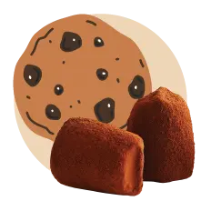 Cookies - bulk- Chocolate Truffles - WOW Chocolao!