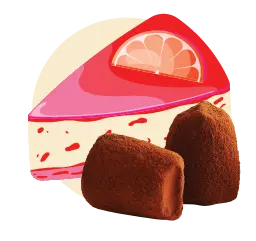 Red Fruits Pie - bulk - Chocolate Truffles - WOW Chocolao!