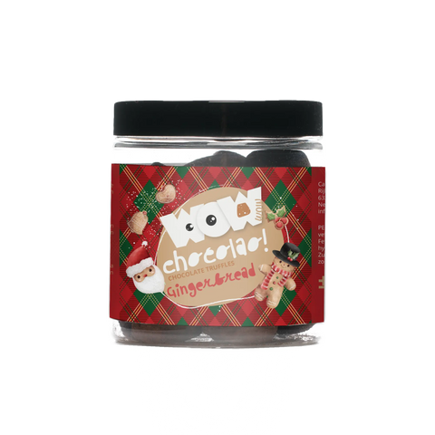 Gingerbread - Christmas Edition - Chocolate Truffles - 130g jar - WOW Chocolao!
