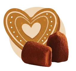 Gingerbread - bulk - Chocolate Truffles - WOW Chocolao!