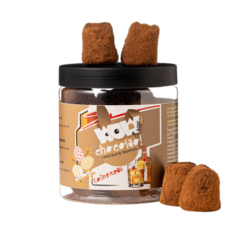 cointreau easter chocolate truffles