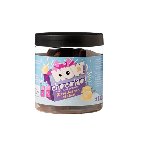 salted butter caramel cocoa truffles christmas