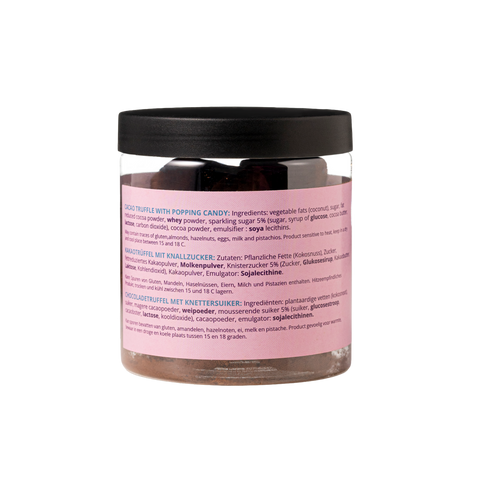 Popping Candy Chocoladetruffels - Kidz edition - Cadeaupot 130 g