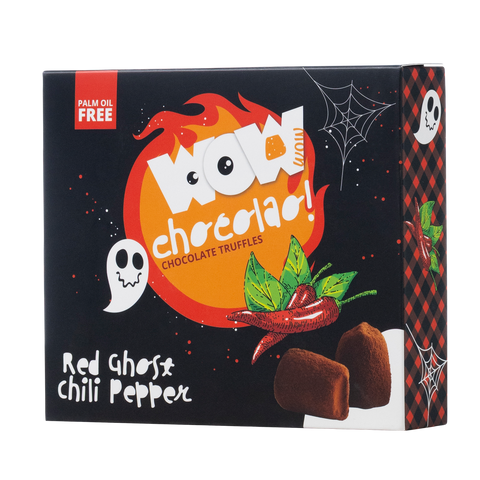 Red Ghost Chili Halloween XL Box 250g | Spicy Halloween Chocolate