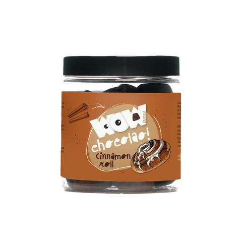 Cinnamon roll - Chocolate Truffles - 130g jar - WOW Chocolao!