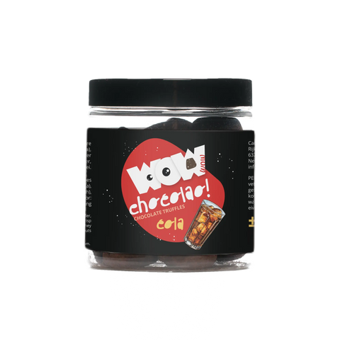 Sparkling Cola Chocolate Truffles - 130g Gifting jar - WOW Chocolao!
