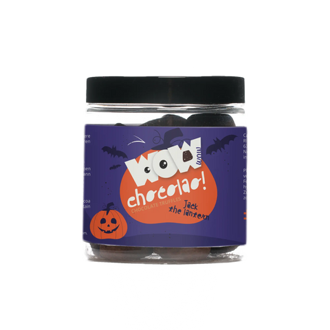Jack the Lantern - Halloween Chocolate Truffles - 130g Gifting Jar - WOW Chocolao!