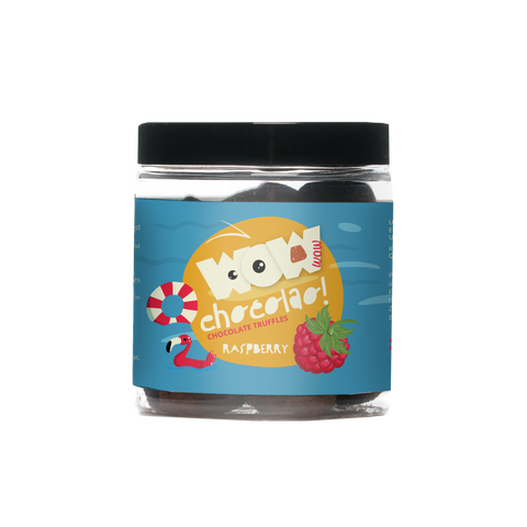 Raspberry - Summer Edition - 130g Gifting Jar - WOW Chocolao!