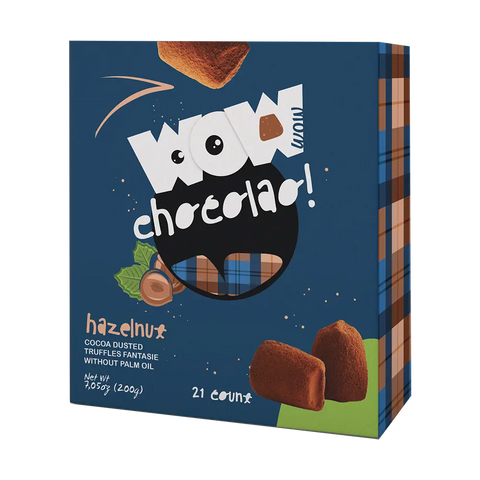 Hazelnut - Chocolate Truffles - 250g - WOW Chocolao!