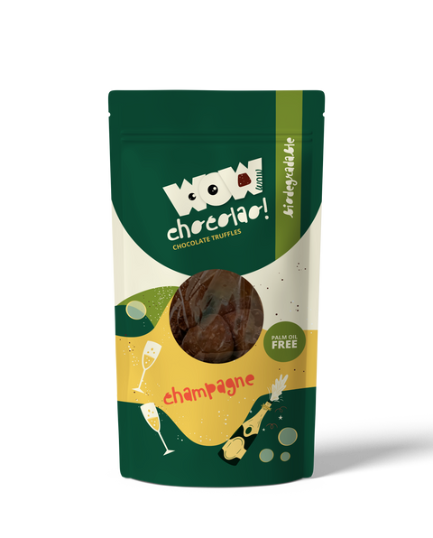Champagne - 200g Biodegradable bag - WOW Chocolao!