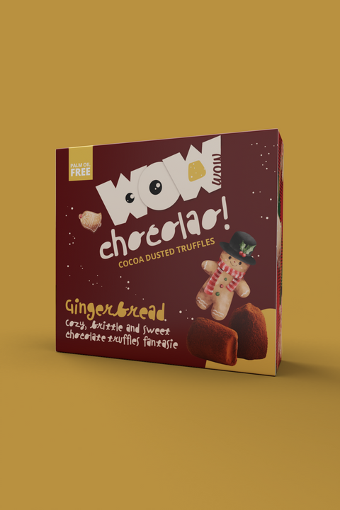 Gingerbread - Christmas Edition - Chocolate Truffles - WOW Chocolao!