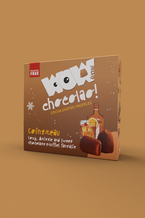 Cointreau - Christmas Edition - Chocolate Truffles - WOW Chocolao!