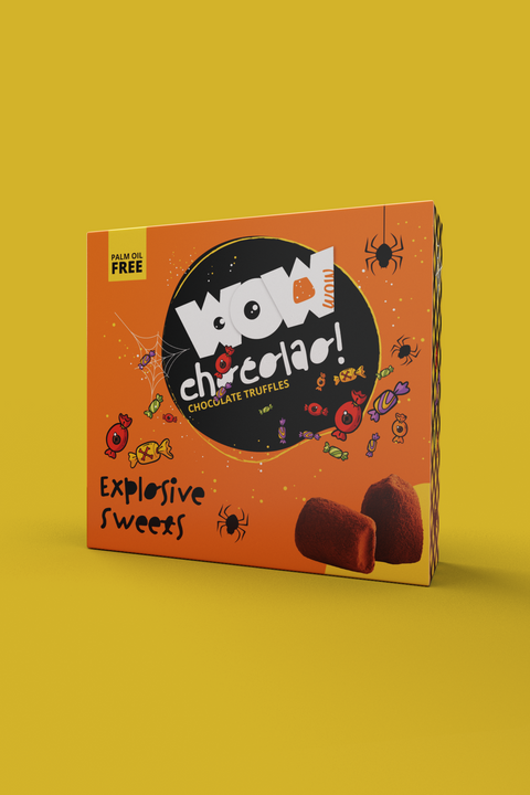 Exploding Sweets - Halloween Edition - Chocolate Truffles - WOW Chocolao!