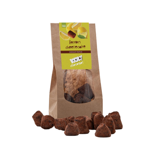 Lemon Pie Chocolate Truffles - Biodegradable bag 130g - WOW Chocolao!