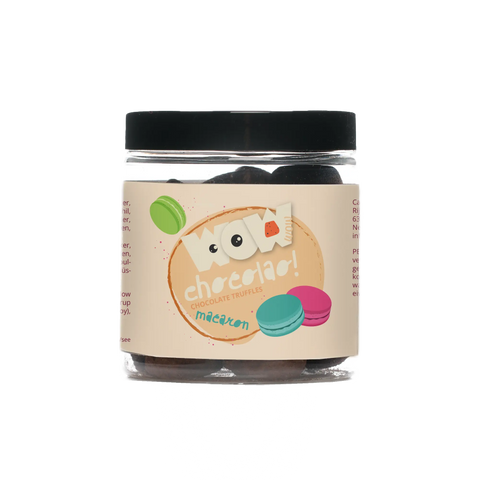Macaron Chocolate Truffles - 130g Gifting jar - WOW Chocolao!