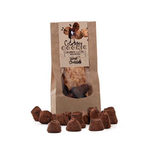 Cookies Chocolate Truffles - Biodegradable bags 130g - WOW Chocolao!