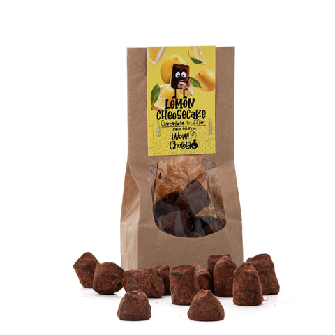 Lemon Pie Chocolate Truffles - Biodegradable bag 130g - WOW Chocolao!