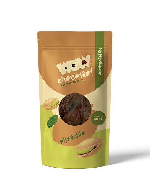 Pistachio - 200g Biodegradable bag - WOW Chocolao!