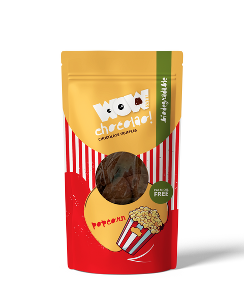 Popcorn - 200g Biodegradable bag - WOW Chocolao!