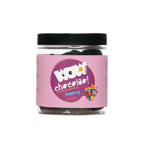 Popping Candy - Chocolate Truffles - 130g jar - WOW Chocolao!