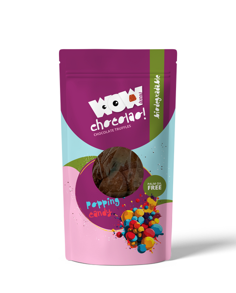 Popping Candy - 200g Biodegradable bag - WOW Chocolao!